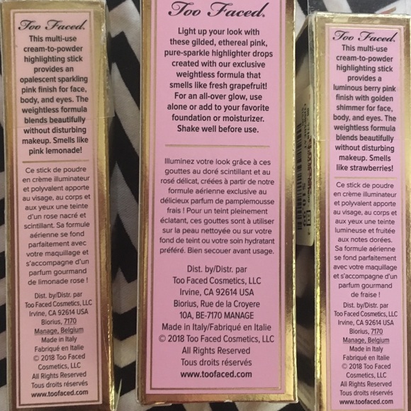 ***SOLD**** Faced Tutti Fruitti Highlighter Trio - Picture 5 of 8